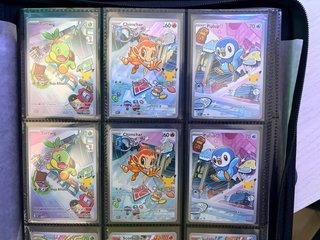 Cartas Pokemon Serie 1: Turtwig, Chimchar, Piplup