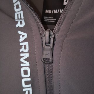 Under Armour Felpa Uomo Grigia Full Zip M