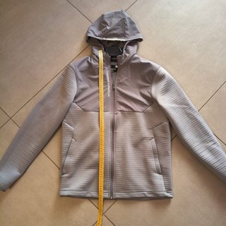 Under Armour Felpa Uomo Grigia Full Zip M