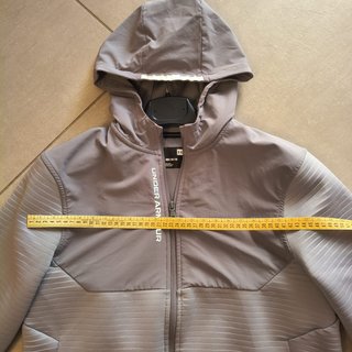 Under Armour Felpa Uomo Grigia Full Zip M