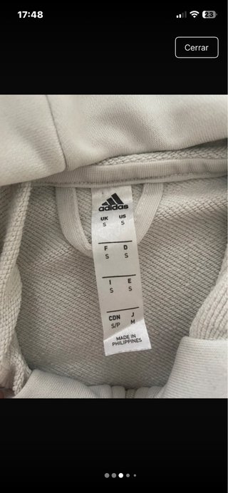 Sudadera Juventus Adidas Talla S