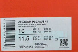 Zapatillas Nike Pegasus Air React Azul/Blanco