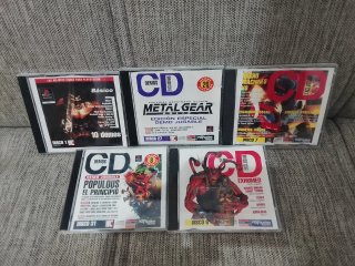 Lote 5 CDs Demos PlayStation