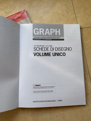 GRAPG - DISEGNO TECNICO SCUOPE SUPERIORI -3 VOLUMI