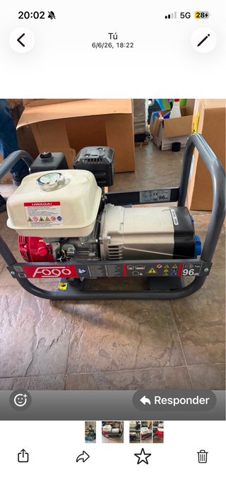 Generador 3000W Motor Honda GX200