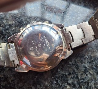 Orologio Sector Cronografo Acciaio Uomo