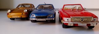 7Modellini Auto Stradali Anni '70 Polistil/Bburago