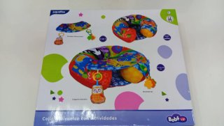 Cojín de estimulación infantil con juegos