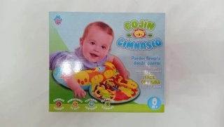 Cojín de estimulación infantil con juegos