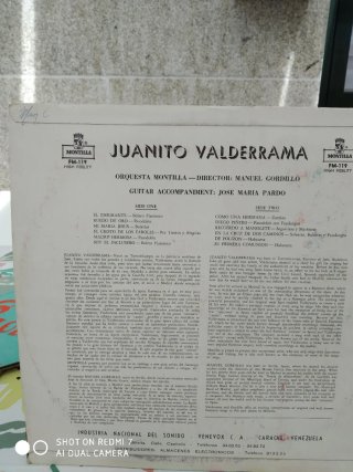 Juanito Valderrama - Sings Flamenco Vinilo