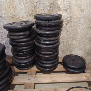 Discos de pesas para gimnasio