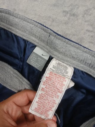 Pantaloni Nike Vintage Blu Baggy Fit Track Pants