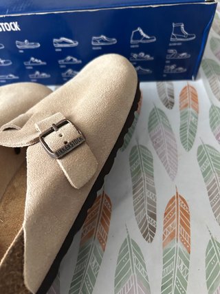 Birkenstock ciabatte beige taglia 41