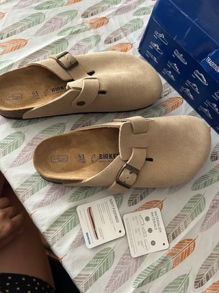 Birkenstock ciabatte beige taglia 41