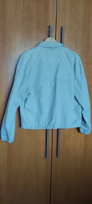 Cazadora vaquera beige
