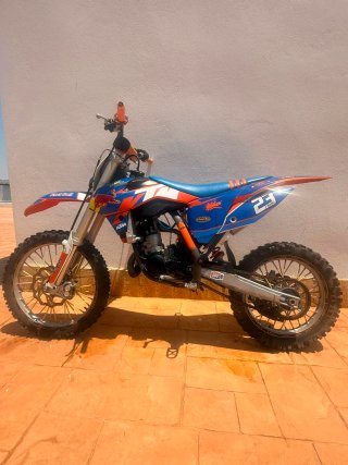 KTM 85 Motocross Azul/Naranja