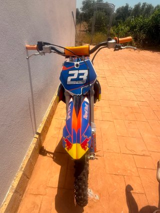 KTM 85 Motocross Azul/Naranja