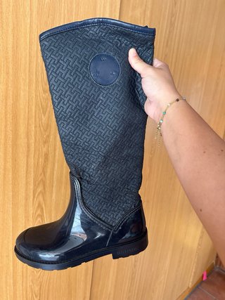 Botas de agua Tommy Hilfiger negras