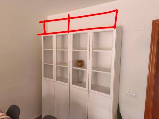 Módulo superior librería Billy