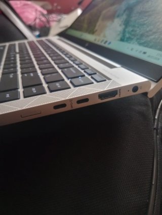 HP Elitebook Portátil Plata
