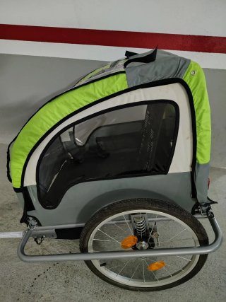Remolque bici Fischer con suspensión