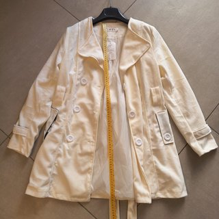 M.Z.L. Spolverino Donna Panna Trench Leggero