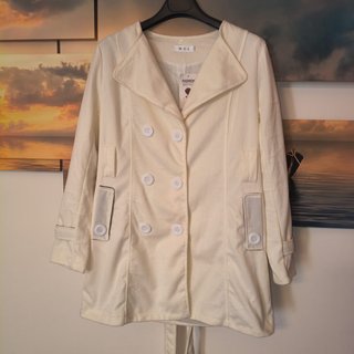 M.Z.L. Spolverino Donna Panna Trench Leggero