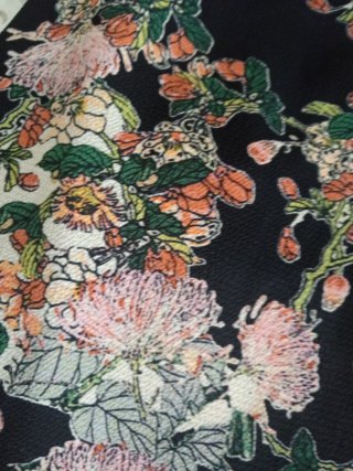 Vestito floreale manica lunga taglia M