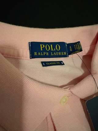 Polo Ralph Lauren Rosa Talla L