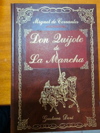 Libro Don Quijote de la Mancha -Cervantes