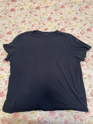 Camiseta Kiabi Hombre Azul Oscuro Talla 4XL