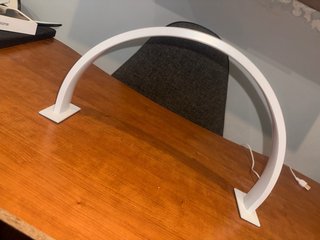 Lámpara LED Arco Blanca