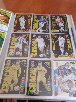 Álbum de cartas de Fútbol ( Cartas top)