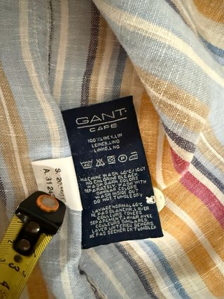 Camisa Gant Rayas Caballero Talla M
