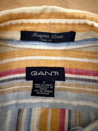 Camisa Gant Rayas Caballero Talla M