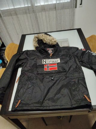 Chaqueta Geographical Norway Negra