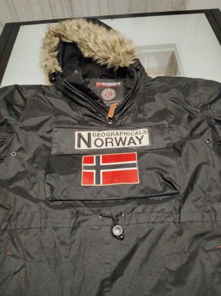 Chaqueta Geographical Norway Negra
