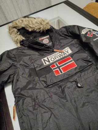 Chaqueta Geographical Norway Negra
