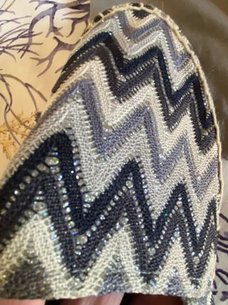 Espadrillas donna tg 40 nero/grigio lurex