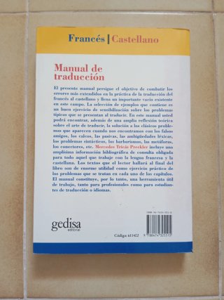 Manual de traduccion francés castellano