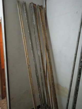 Andamio  6m de altura + altura ruedas niveladoras