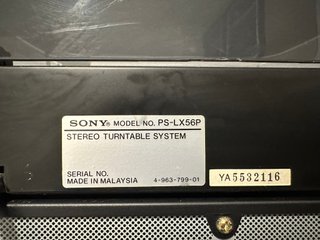 Equipo de música Sony: Radio, Casetes, CD y Vinilo