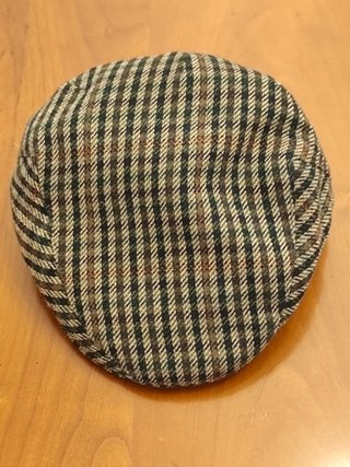 Gorra inglesa LEMÉN de cuadros mezcla Talla54/55