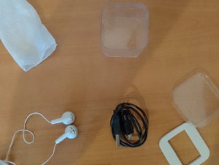 Lettore MP3 Apple Nero.