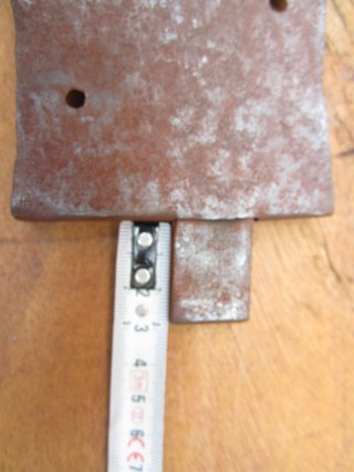 Cerradura antigua forja s. XVII, funciona.