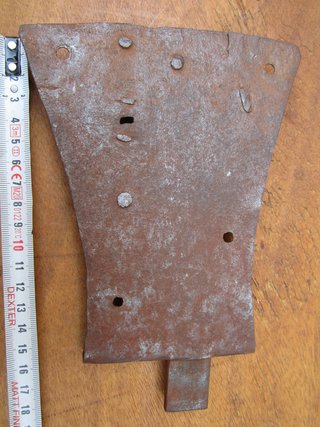 Cerradura antigua forja s. XVII, funciona.