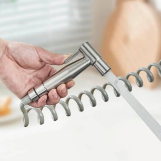 Grifo Cocina con Manguera Ducha Pared