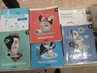 Libros de texto ies Miguel Fernández de Melilla