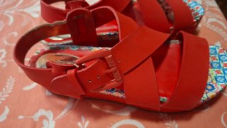 Sandalias Desigual Talla 37 Rojas