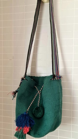 WAYÚU original tejida a mano / Mochila Bolso Boho